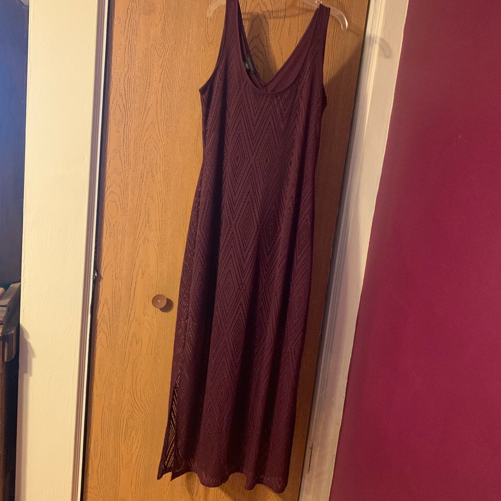 New Plum Fall Maxi NWOT